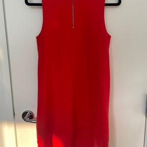 Madewell  Sleeveless shift zip dress